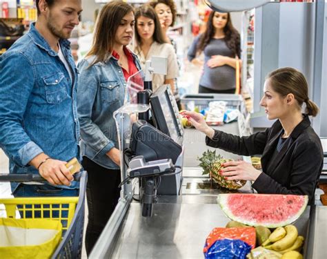 grocery shopping for someone else.